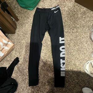 Nike fleece lined leggings